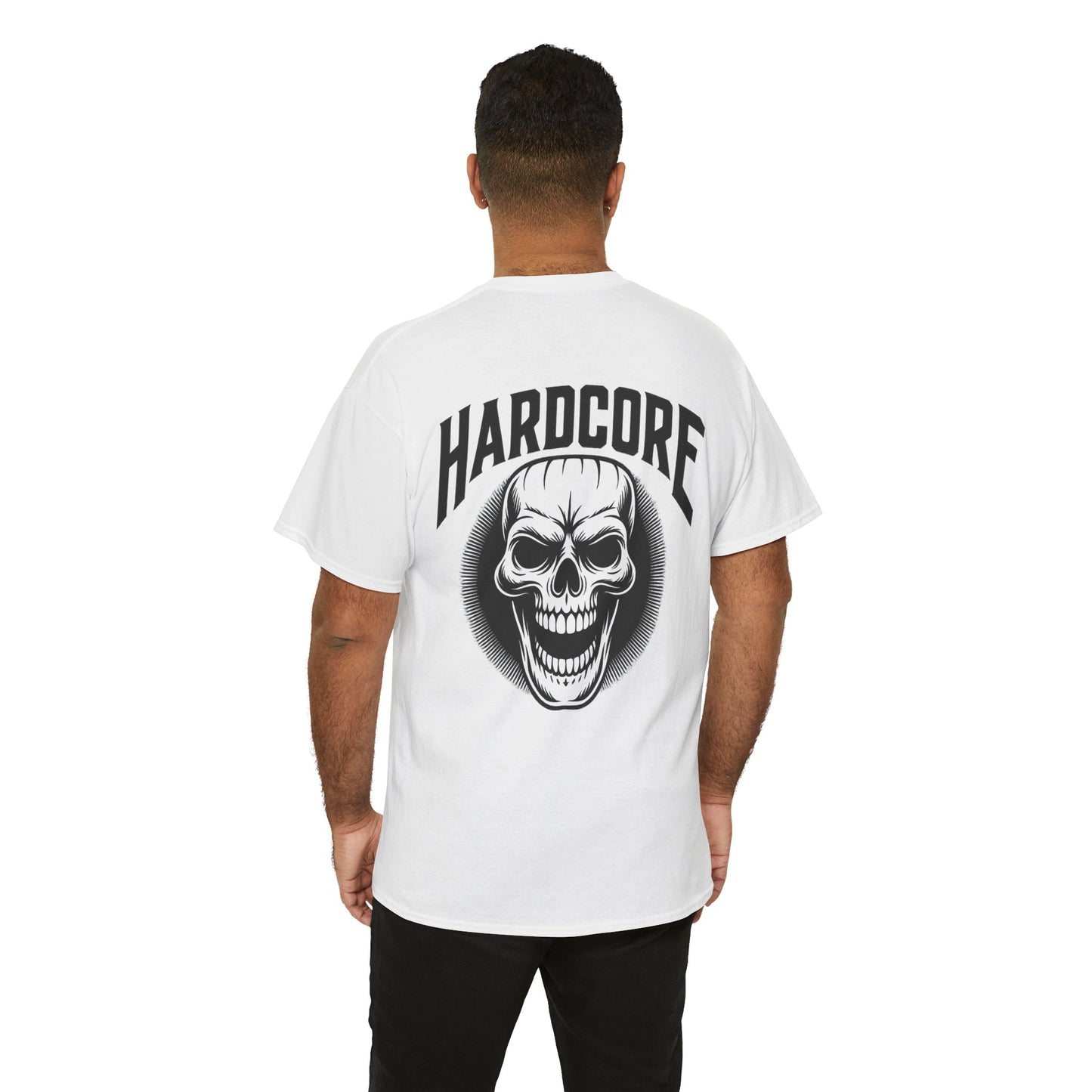 T-shirt Blanc Hardcore Crane