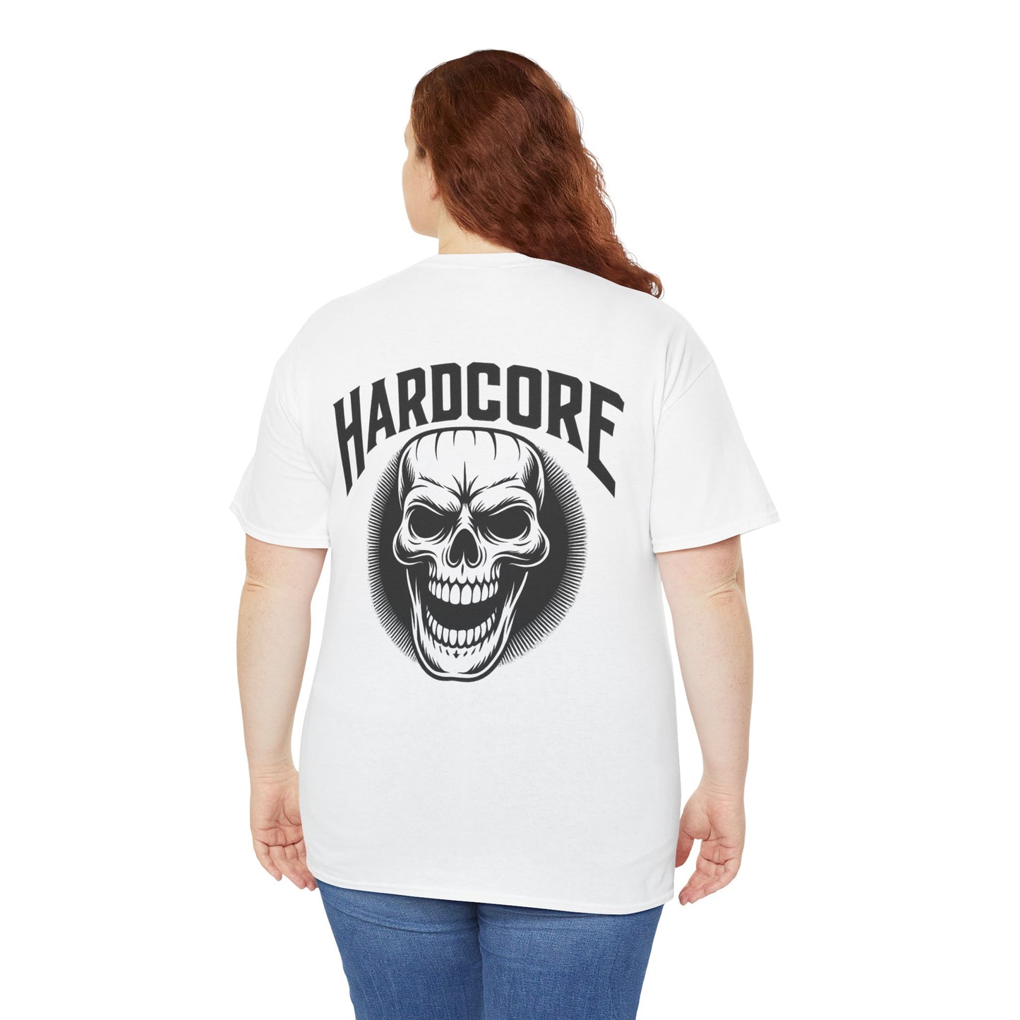 T-shirt Blanc Hardcore Crane